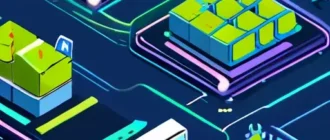 Концептуальное изображение глобальной цепочки поставок и цифровых панелей мониторинга